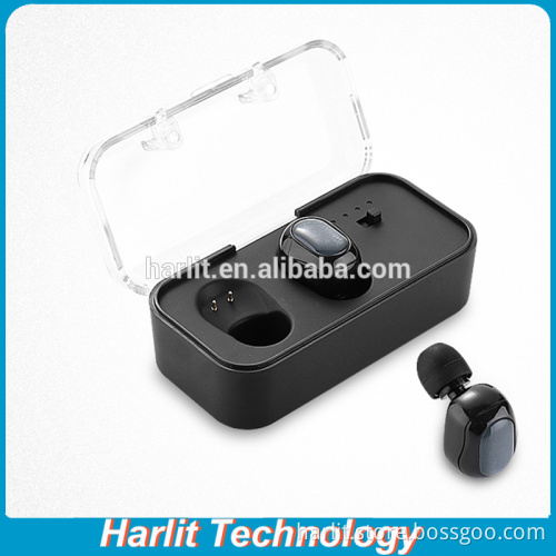 Hot Sell In-Ear Mobile Phone Bluetooth Headphones Wireless Headphones with Mic And Charger Case